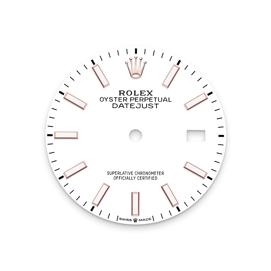 Rolex Permukaan putih - Rolex Boutique Penang
