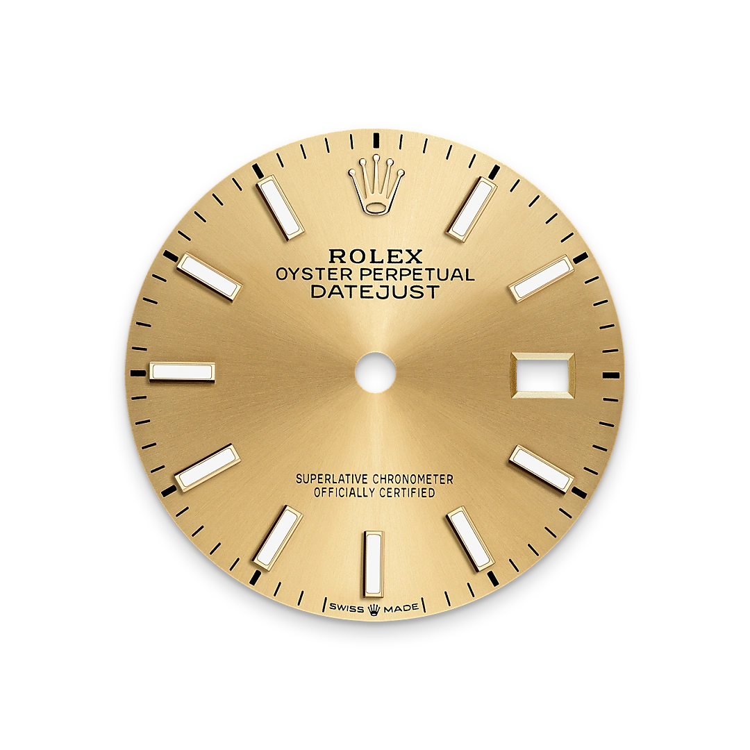 Rolex Permukaan warna champagne - Rolex Boutique Penang