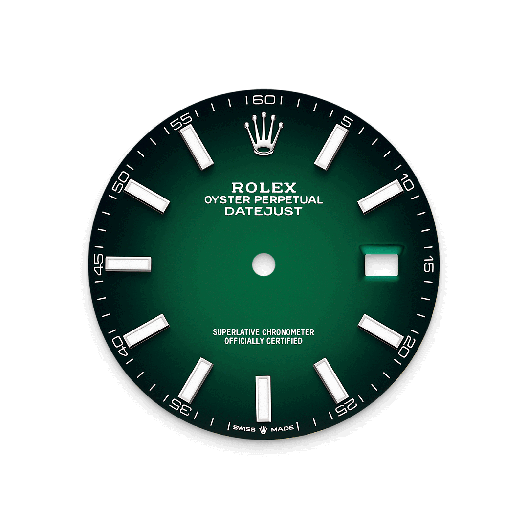 Rolex Green ombré dial - Rolex Boutique Penang