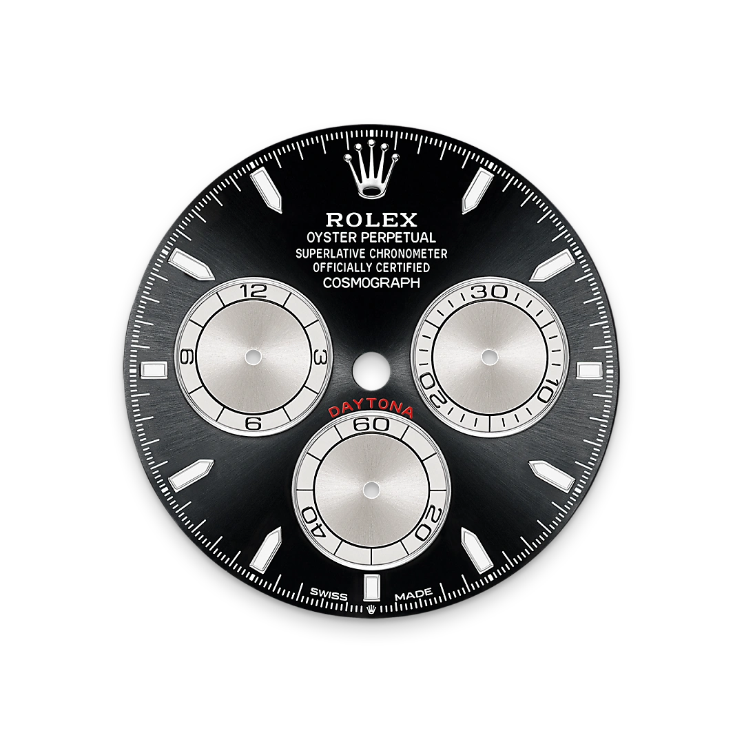 Rolex Bright black and steel dial - Rolex Boutique Penang