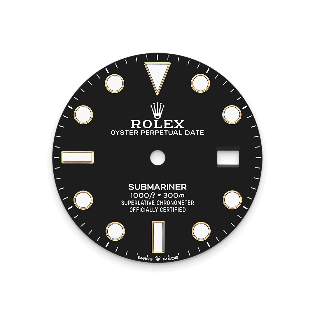 Permukaan Hitam Rolex- Butik Rolex Pulau Pinang