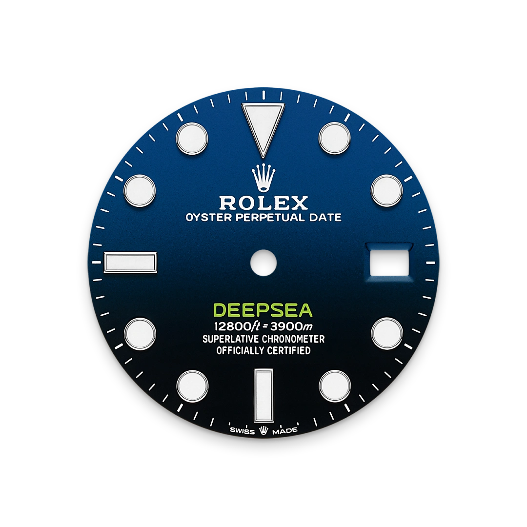 Rolex Dail D-Biru - Rolex Boutique Penang