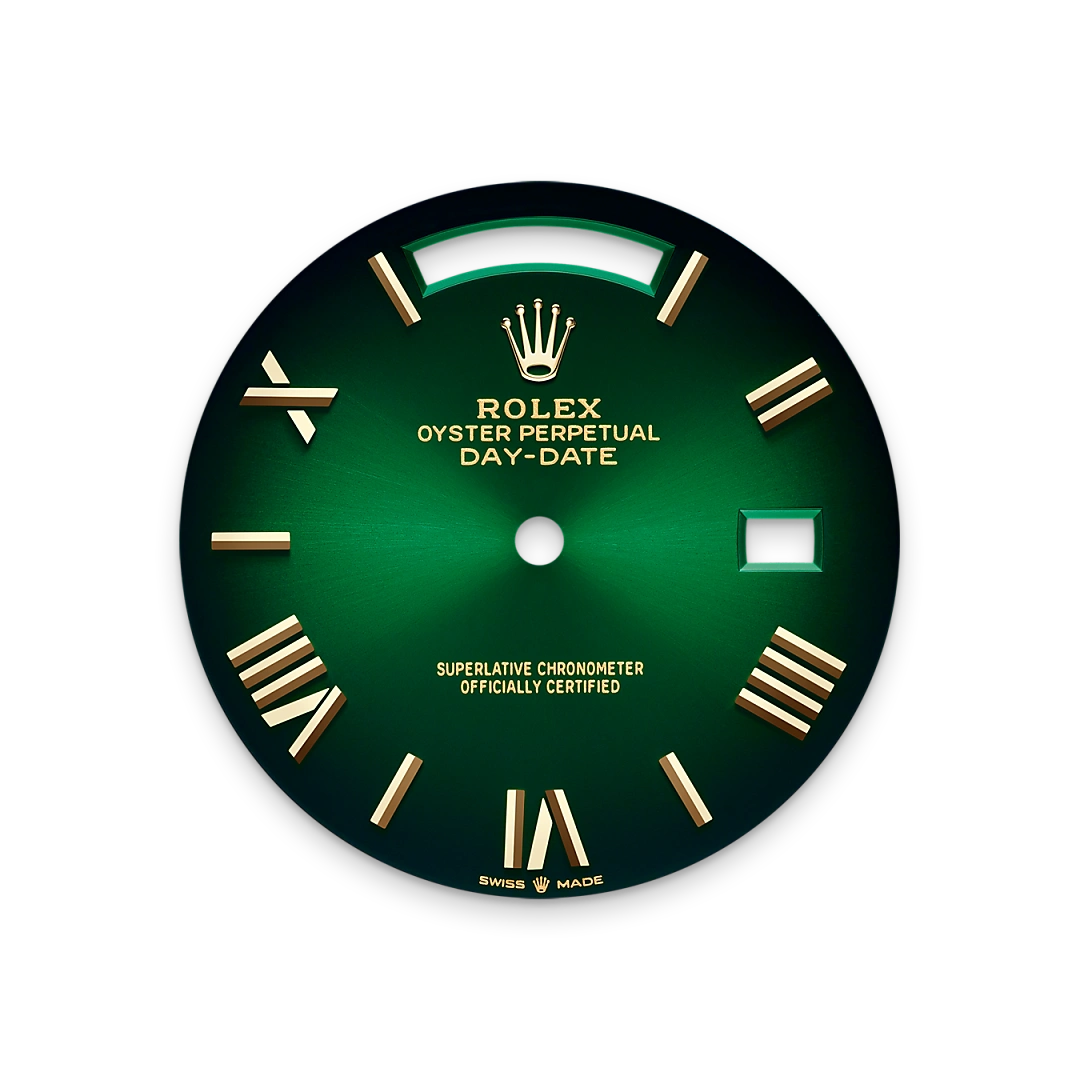 Rolex Green ombré dial - Rolex Boutique Penang