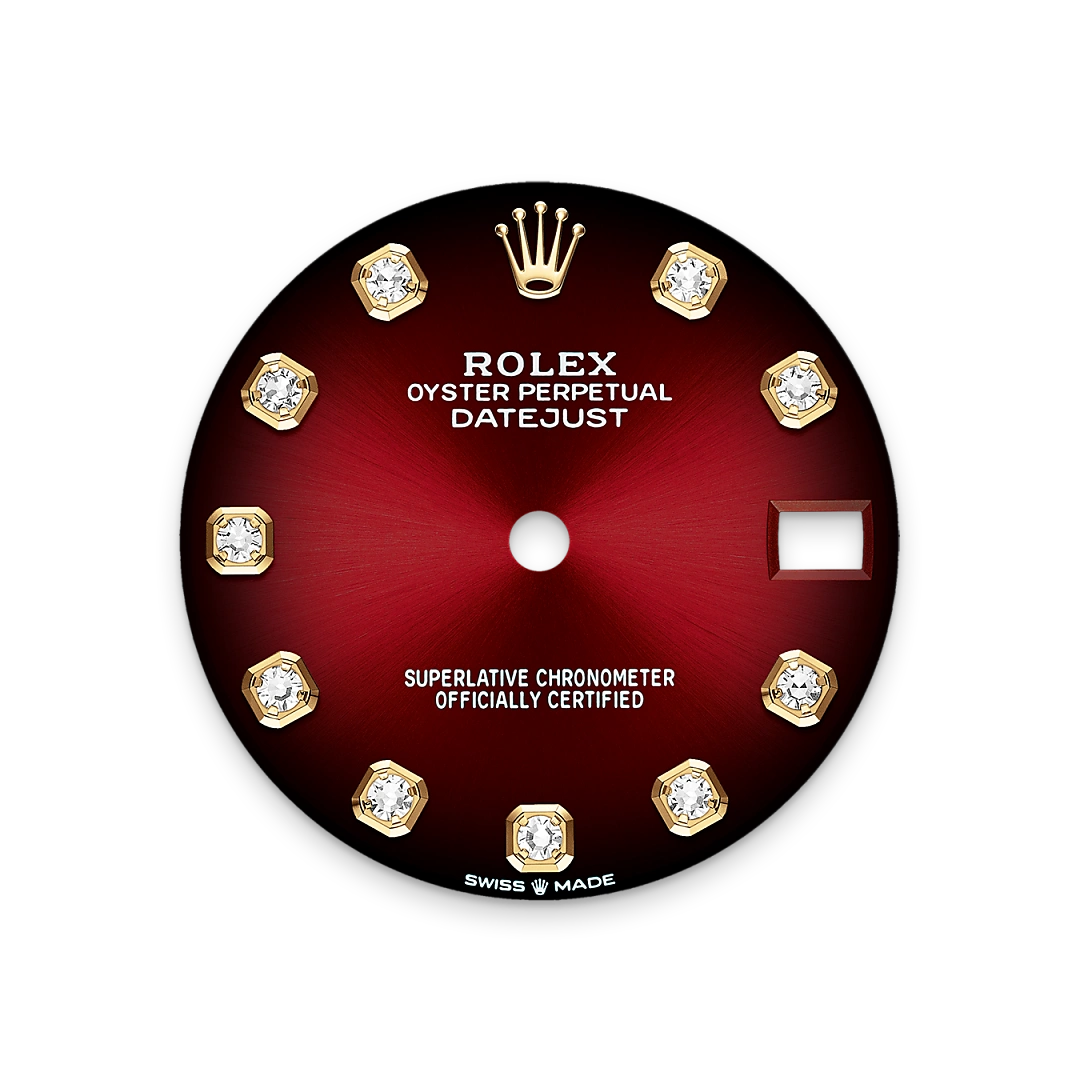 Rolex Papan pemuka ombré merah - Hung Cheong Jewellery & Watch