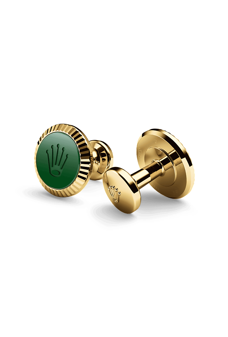 Rolex ‘Fluted’ cufflinks - Rolex Boutique Penang