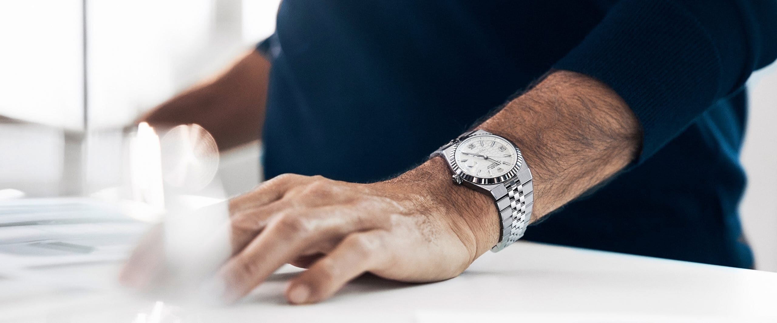 Rolex-The-Land-Dweller-Roger-Federer-Wrist-Watch_And_Rfederer_2411Ab_2-Portrait Rolex M226627-0001 - Hung Cheong Jewellery & Watch