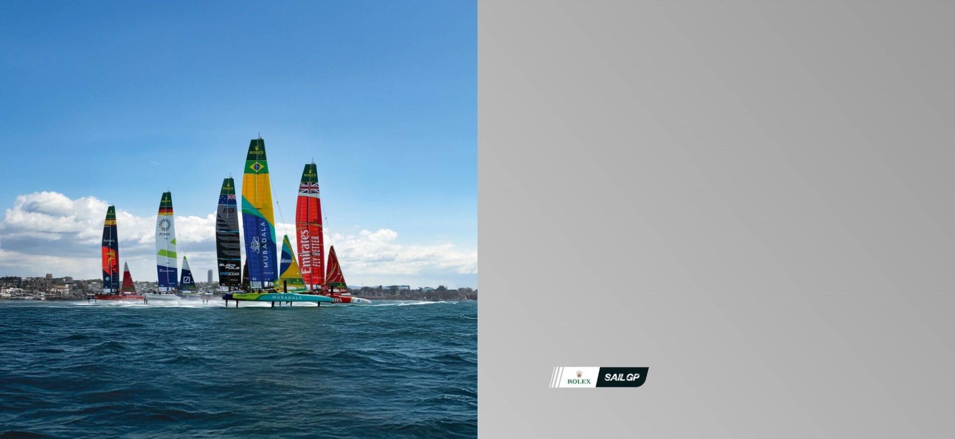Rolex and yachting Rolex SailGP Championship Banner - Rolex Boutique Penang